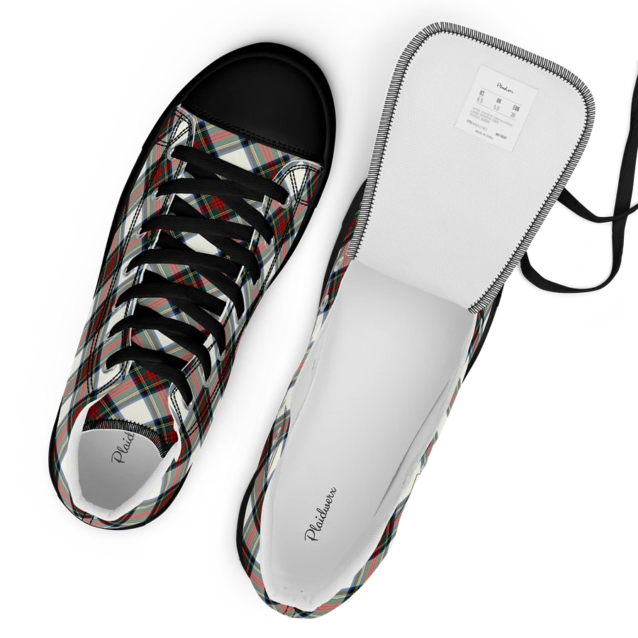 Stewart Dress Tartan Men's High Top Shoes product image (17)