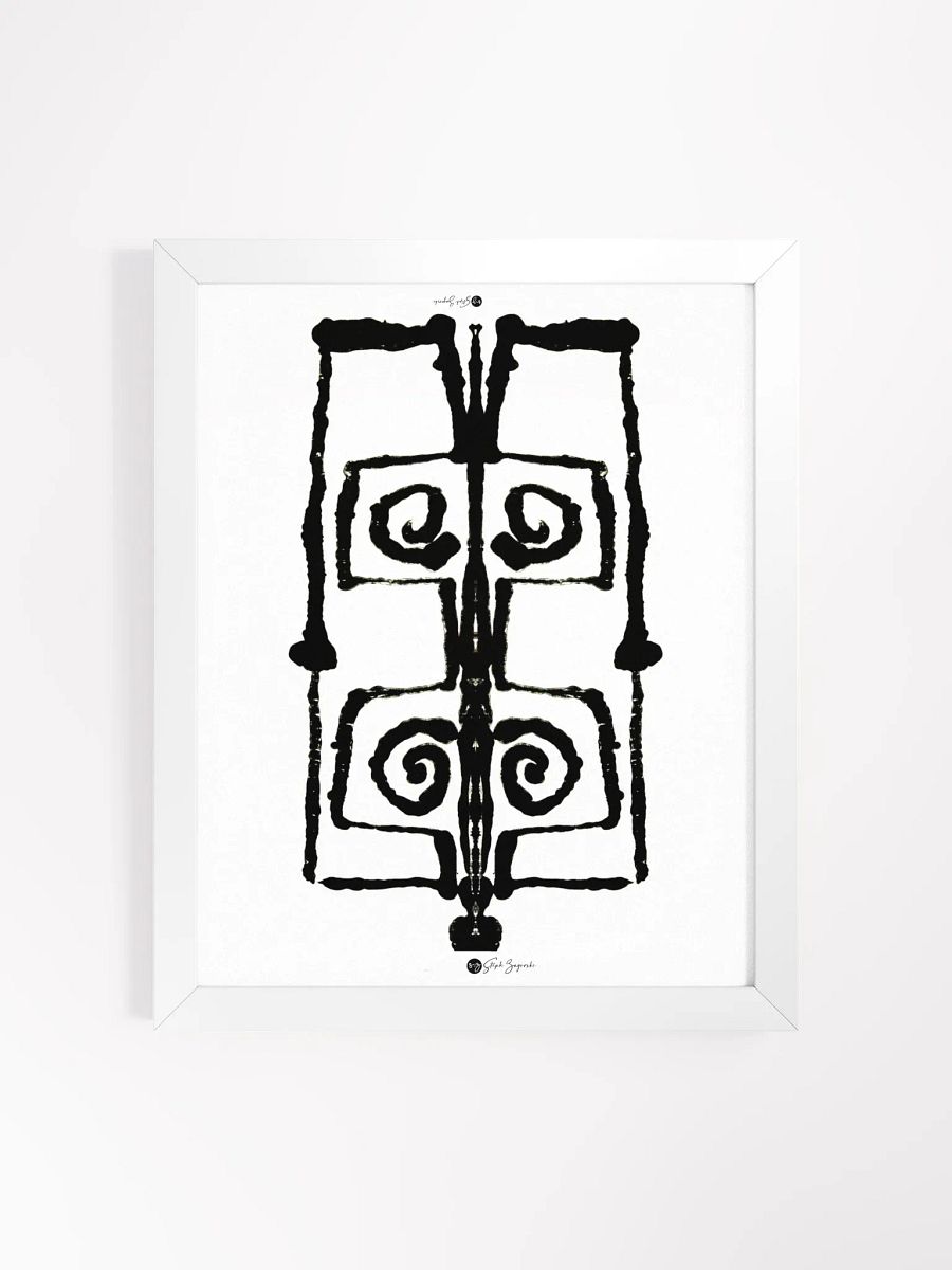 Inkblot no. 2 | Framed Print | 11 x 16 product image (1)