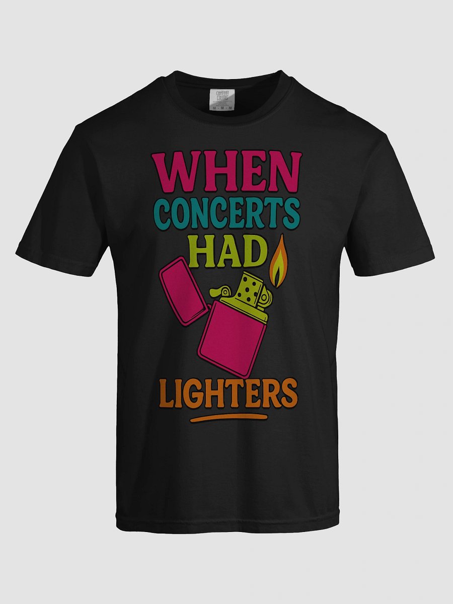 When Concerts Had Lighters T-Shirt product image (3)