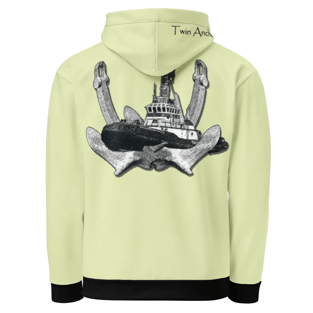 snow flurry Twin Anchor Marco tug Hoodie product image (3)