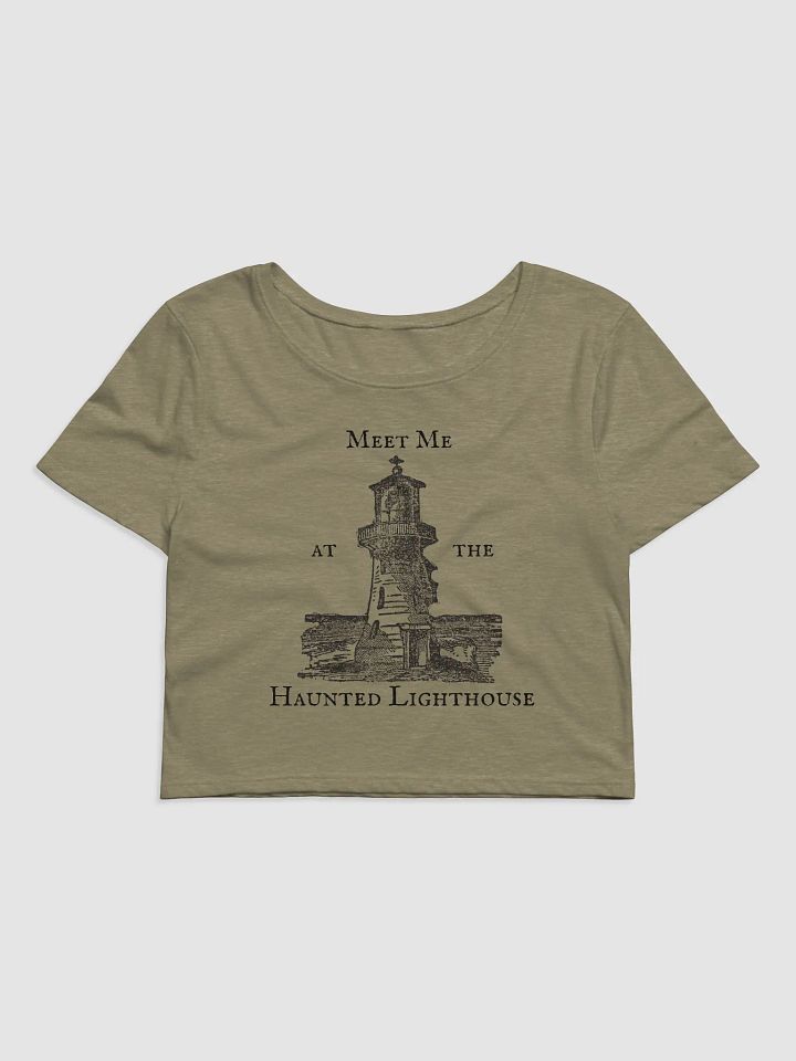 Haunted Lighthouse Women's Crop Tee product image (2)