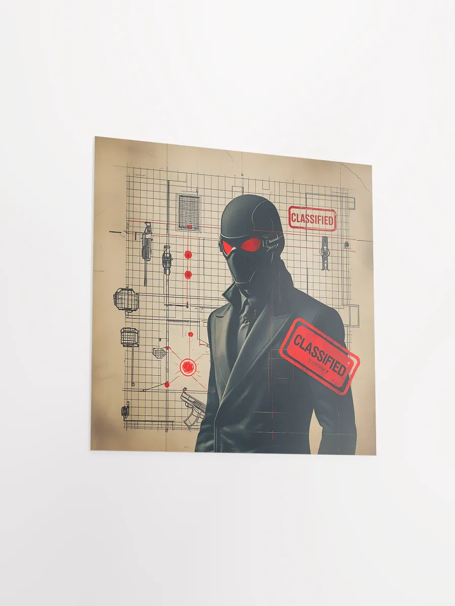 Classified Espionage Poster product image (3)