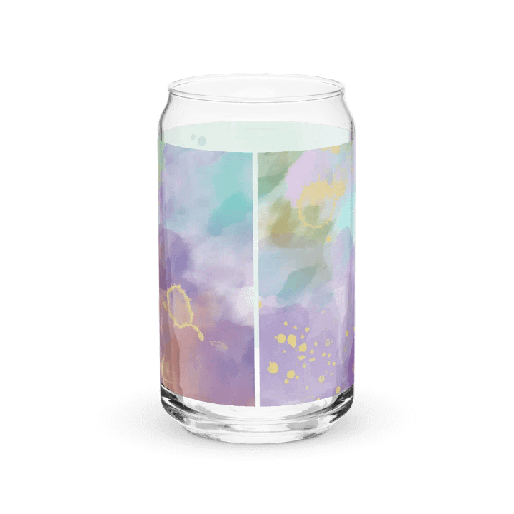 Dreamy Pastel Can-Shaped Glass product image (6)
