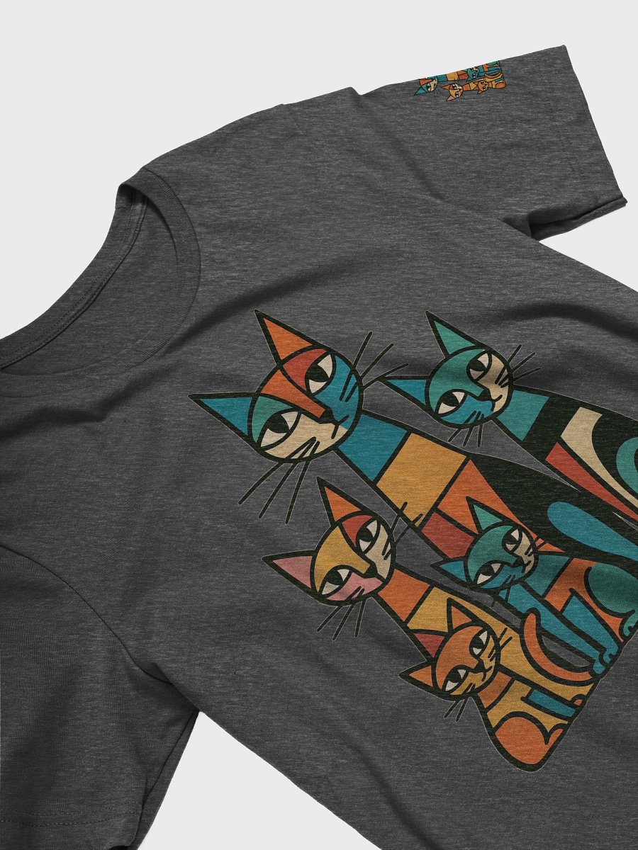 Geometric Felines Unisex T-Shirt product image (9)