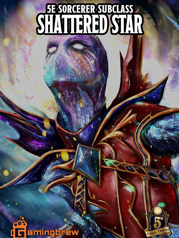 Shattered Star | 5E 24 Sorcerer Subclass product image (1)