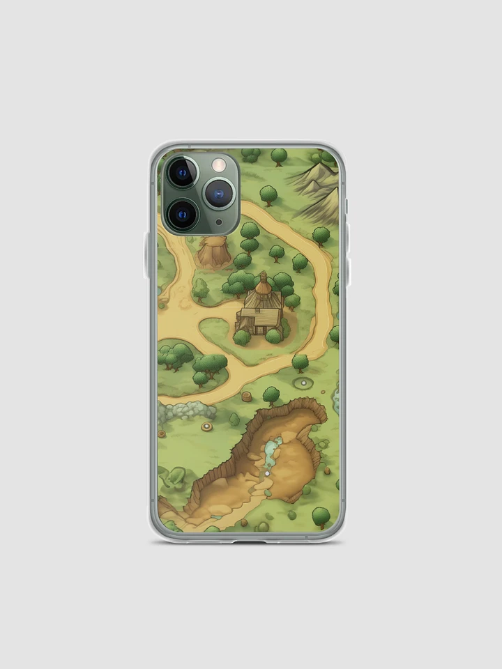 D&D Map iPhone Case - Fits iPhone 7/8 to iPhone 15 Pro Max - Fantasy Adventure Design, Durable Protection product image (2)