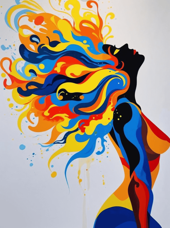 Colorful Abstract Silhouette product image (4)