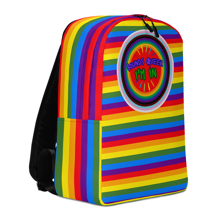 LGBTQIAP2S+ 2025, Sounds Queer I'm In, Backpack product image (3)