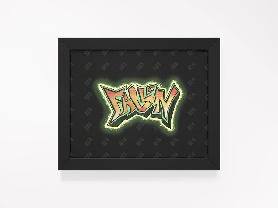 Fallen Printed Frame product image (2)