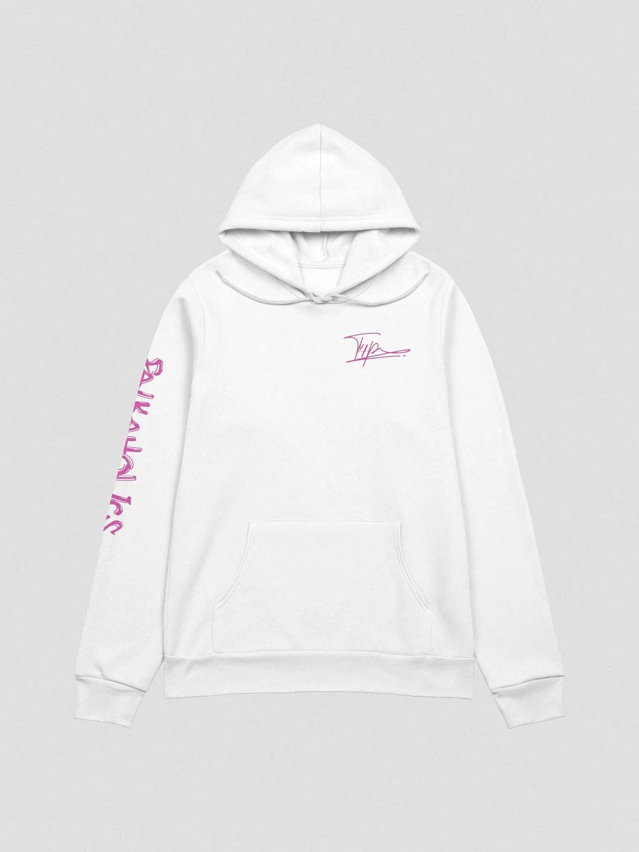 T4P Hoodie White/Violet (Bella+Canvas Supersoft) product image (1)
