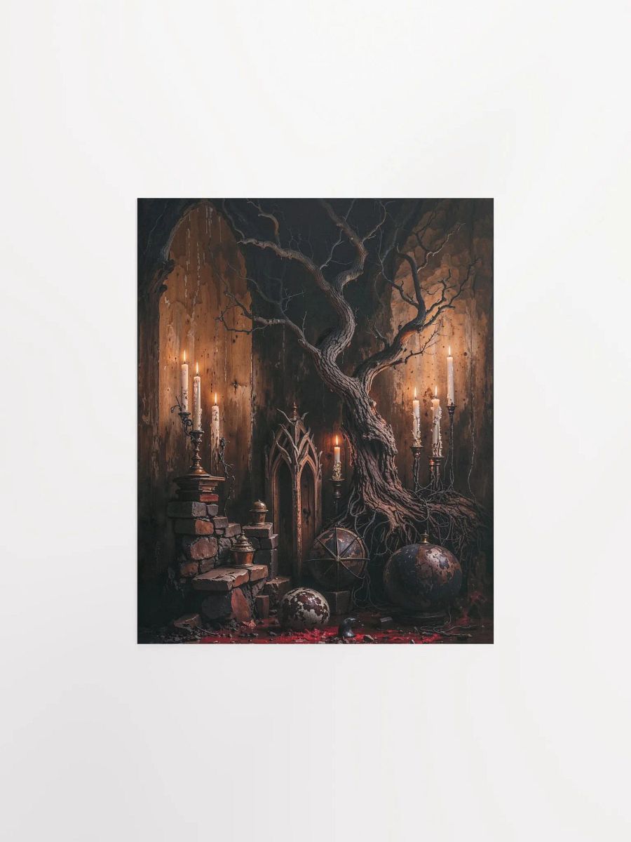 Mystical Tree Room Matte Poster product image (4)