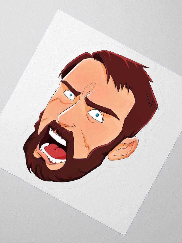 Orange Man Sticker product image (3)