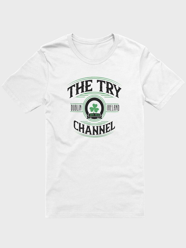 TRY Collegiate Tee - Black Design product image (8)