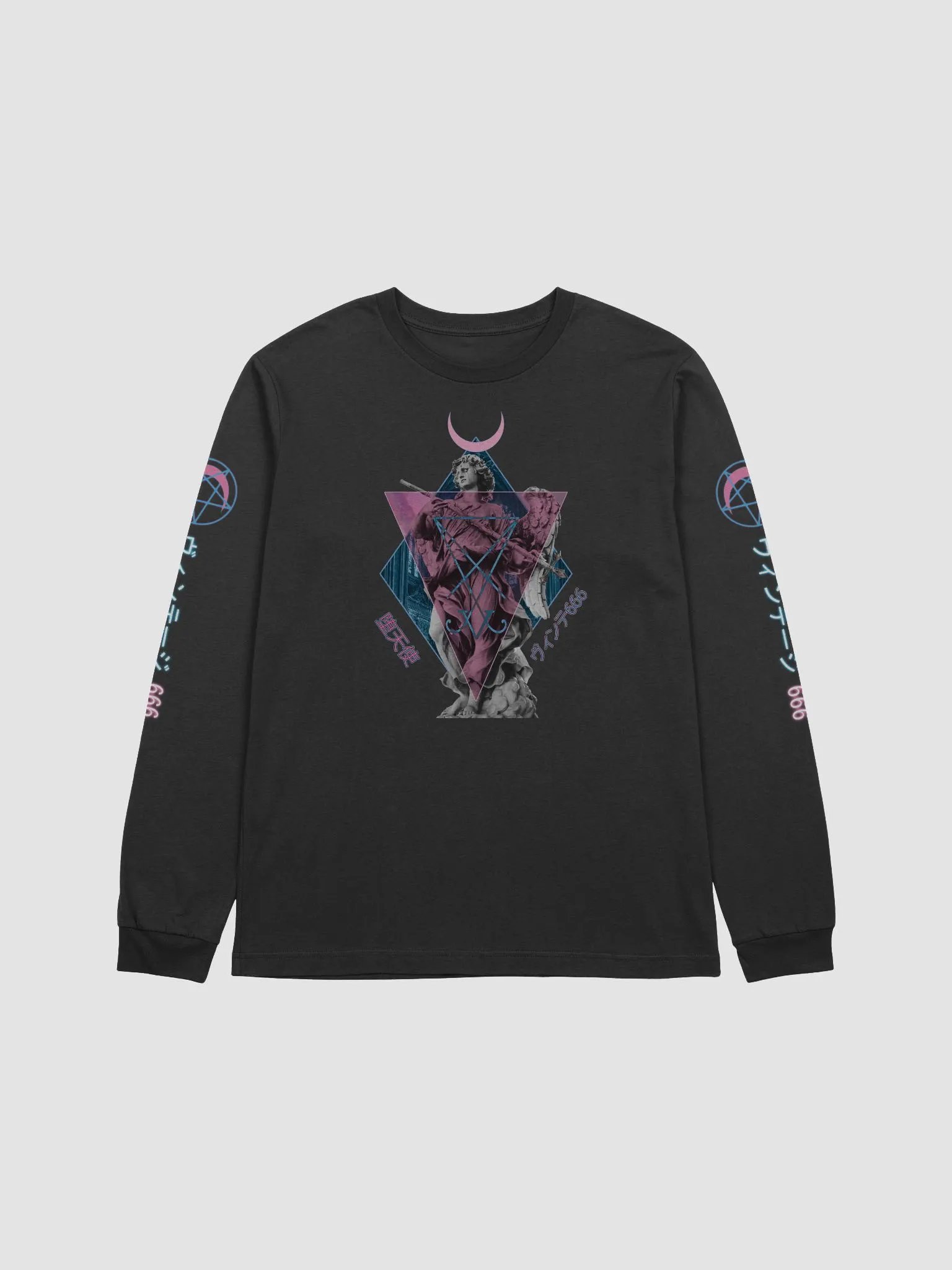 SatanicWave Fallen Angel Long Sleeve product image (1)