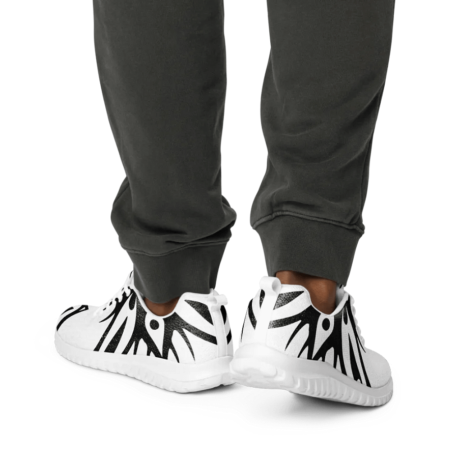 Abstract Line Art Men's Athletic Shoes #574 product image (7)