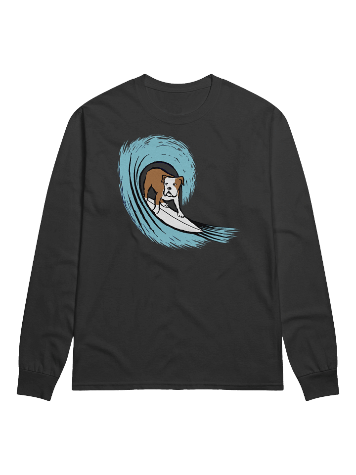 Bulldog Surfing Long Sleeve Shirt product image (1)