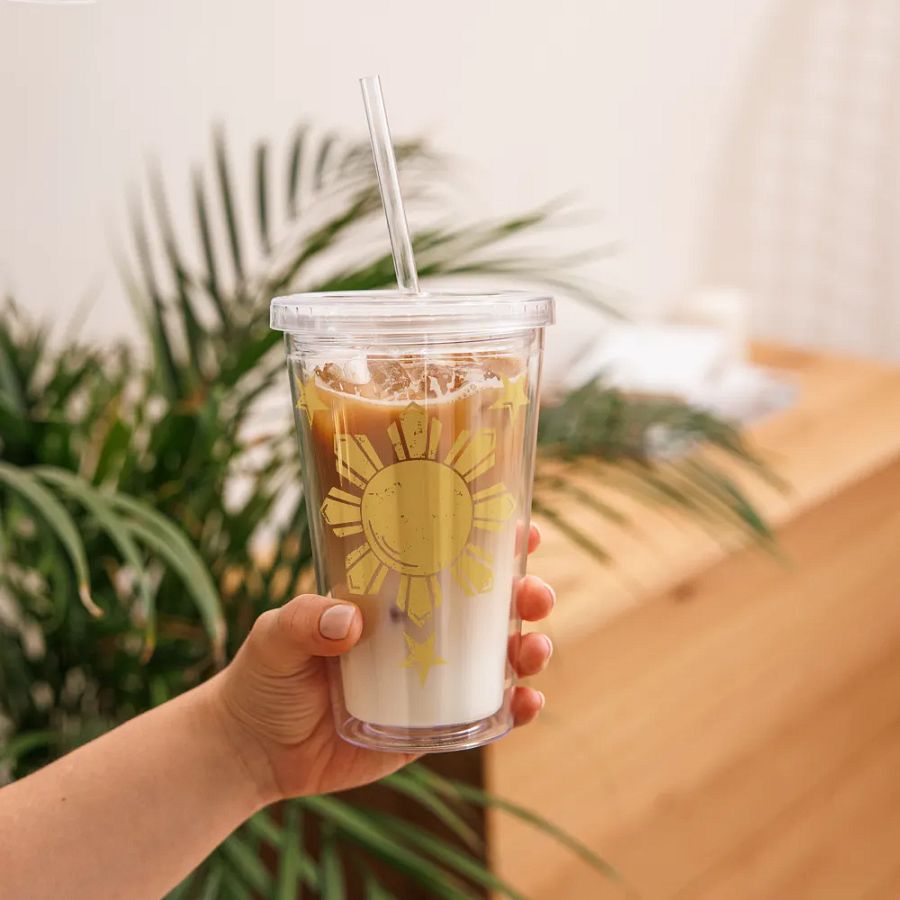 Pinas Clear Tumbler (Gold Star) product image (11)