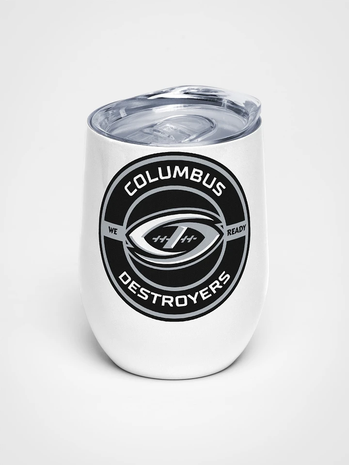 Columbus Destroyers Wine Tumbler product image (1)