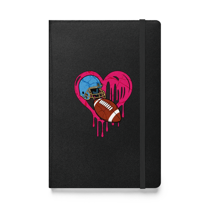 Heart Football Gridiron Dreams Journal product image (1)