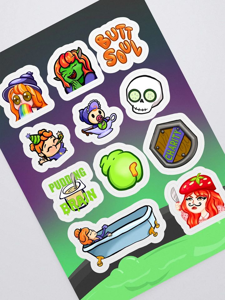 Classic Sticker Sheet product image (1)