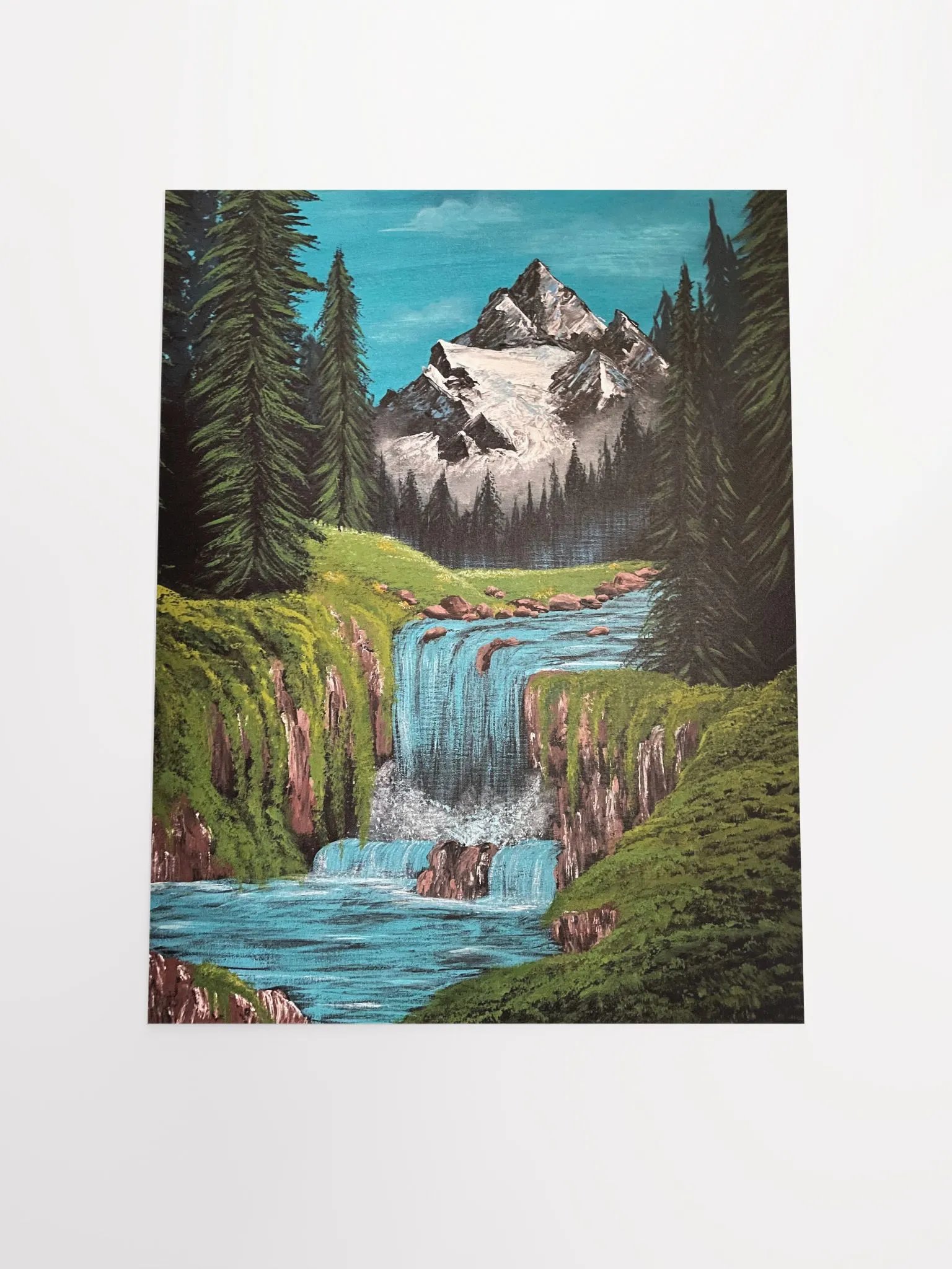 Valley Waterfall Print product image (4)