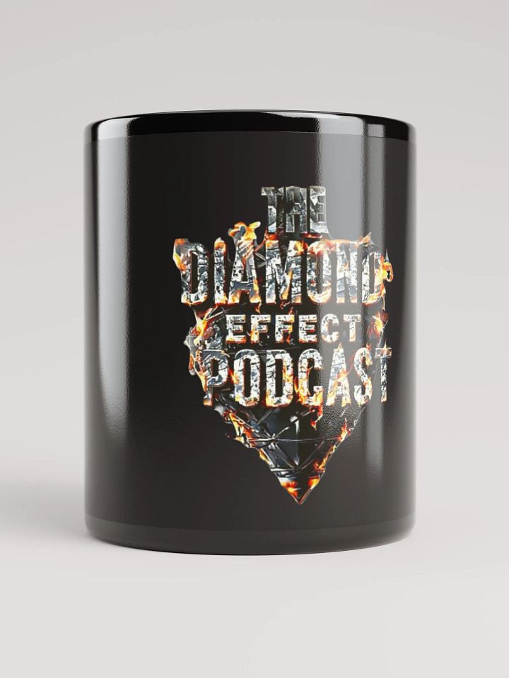 The Diamond Effect Black Glossy Mug product image (1)