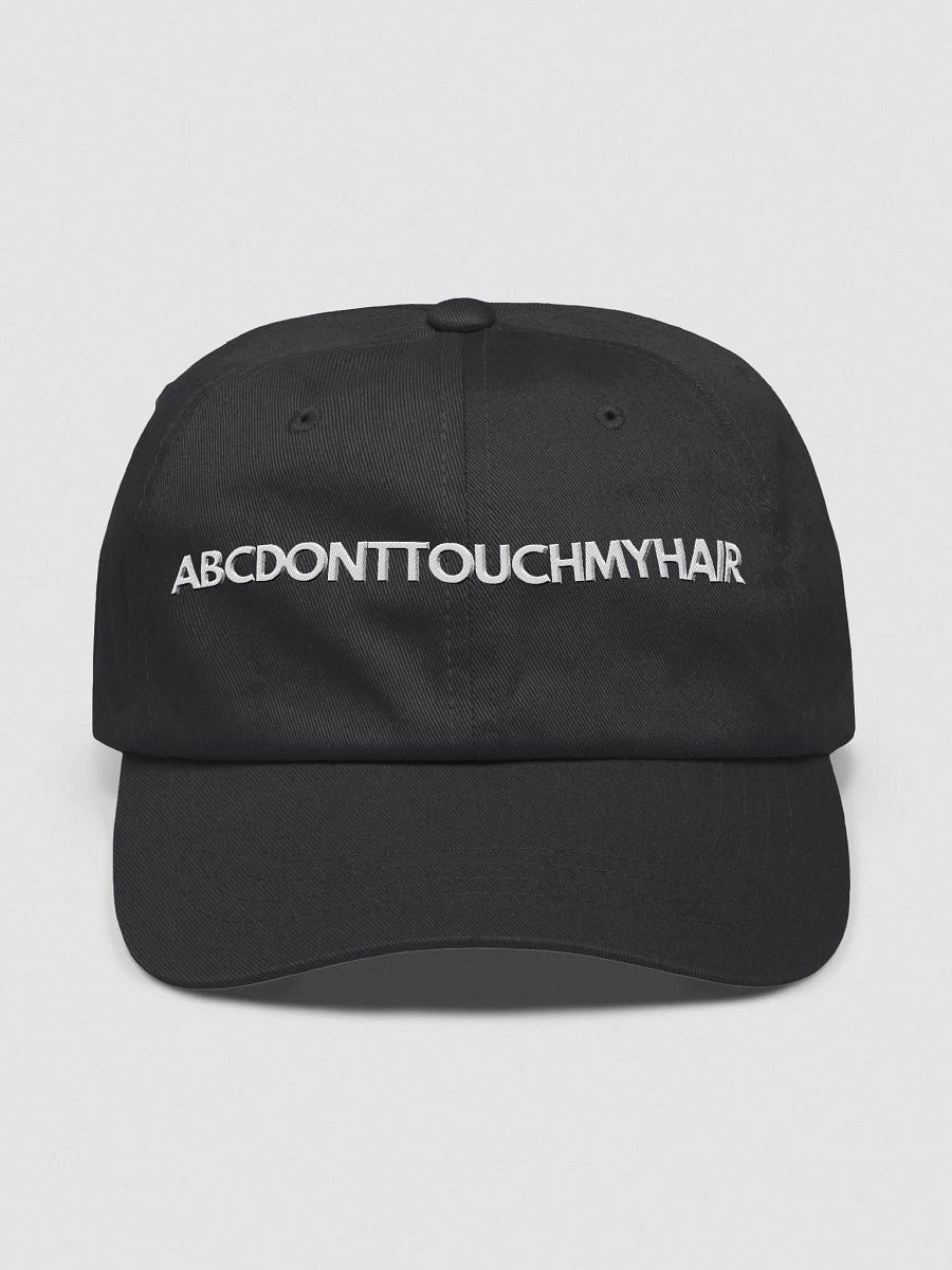 ABC Don't Touch My Hair Dad Hat product image (1)