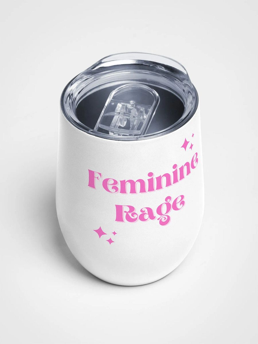 Feminine Rage Wine Tumbler product image (4)