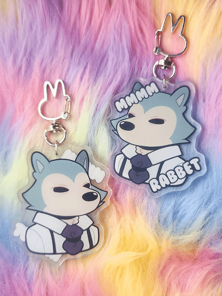 Mmm... Rabbet... | Acrylic Charm product image (2)