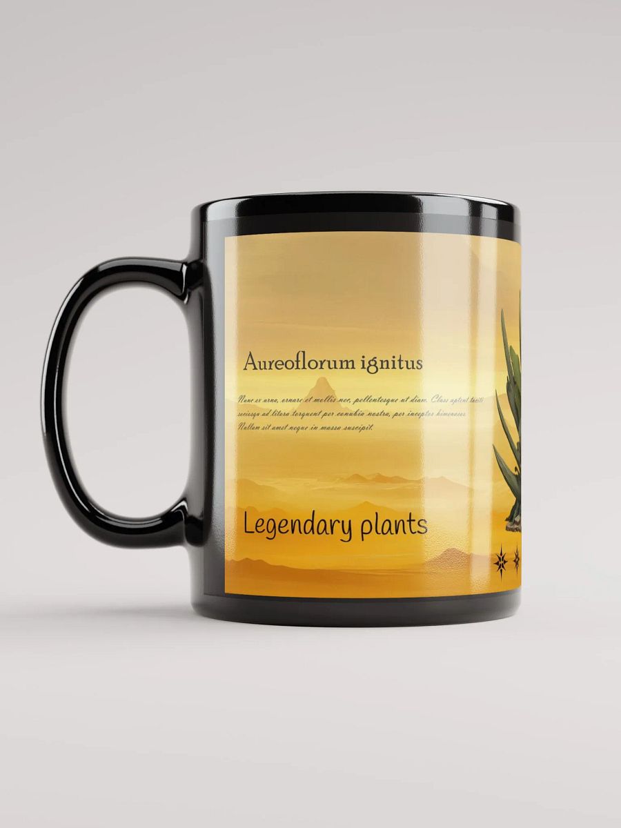 Desert Oasis Ceramic Coffee Mug - Vibrant Cactus Design Aureoflorum ignitus product image (6)