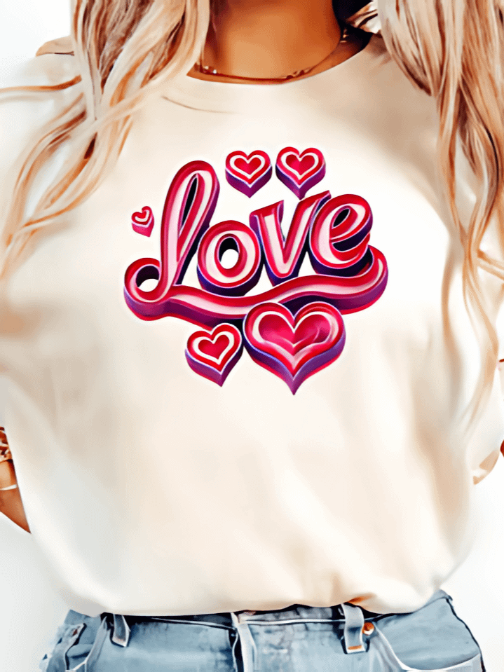 Vintage Valentine Sublimation PNG – Retro Love & Heart Design – Fun Valentine’s Day Gift Idea – Instant Digital Download at 300 DPI product image (1)