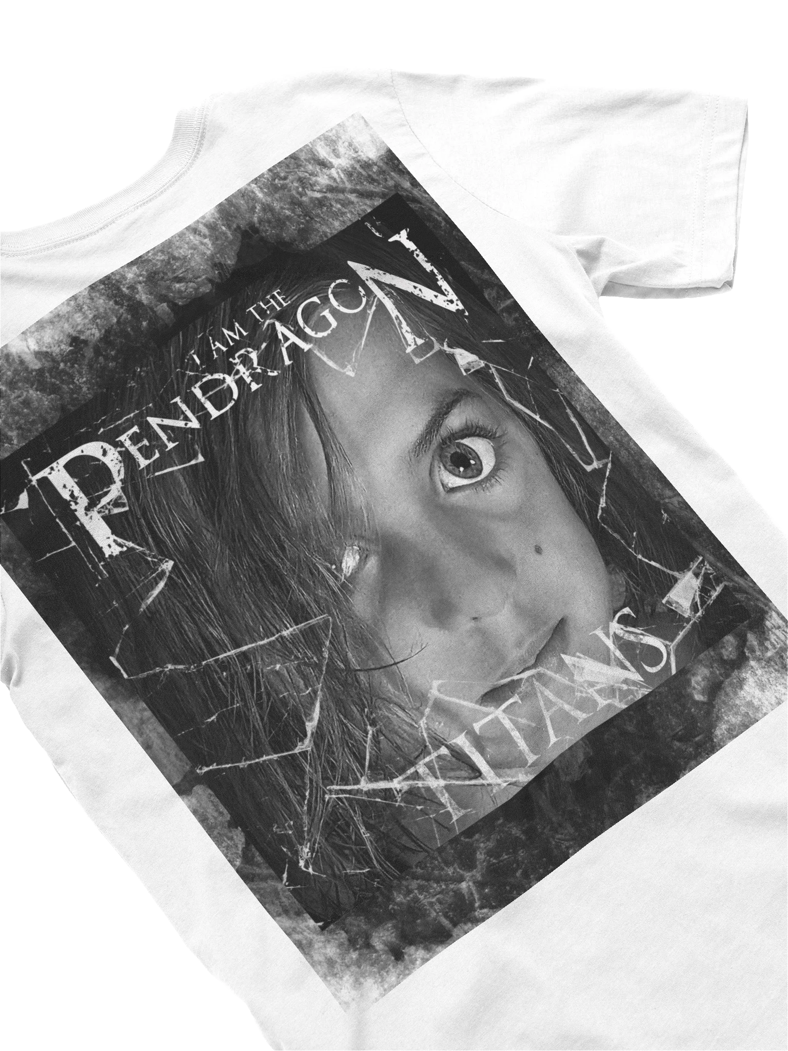 2-Sided White Album Art Splash Tee product image (4)