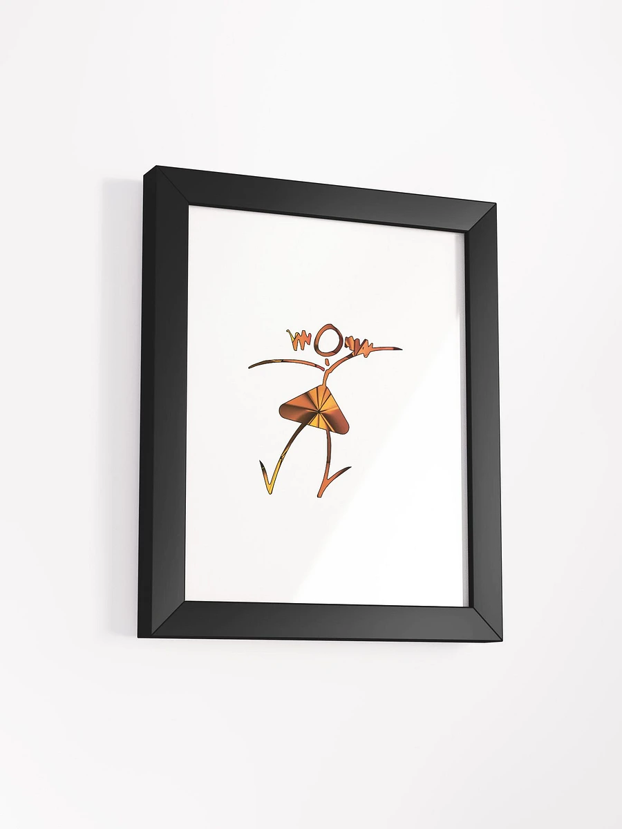 Dancing Gold WOW: Framed Art Poster product image (11)