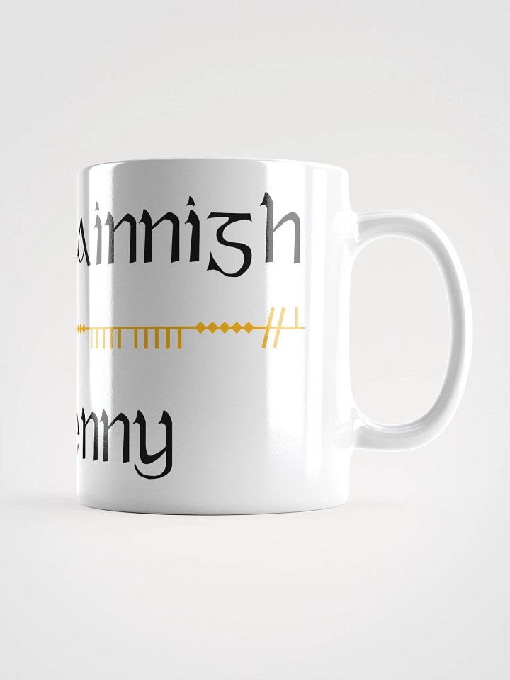 Kilkenny/Cill Chainnigh Scholastic style Ogham Mug product image (1)