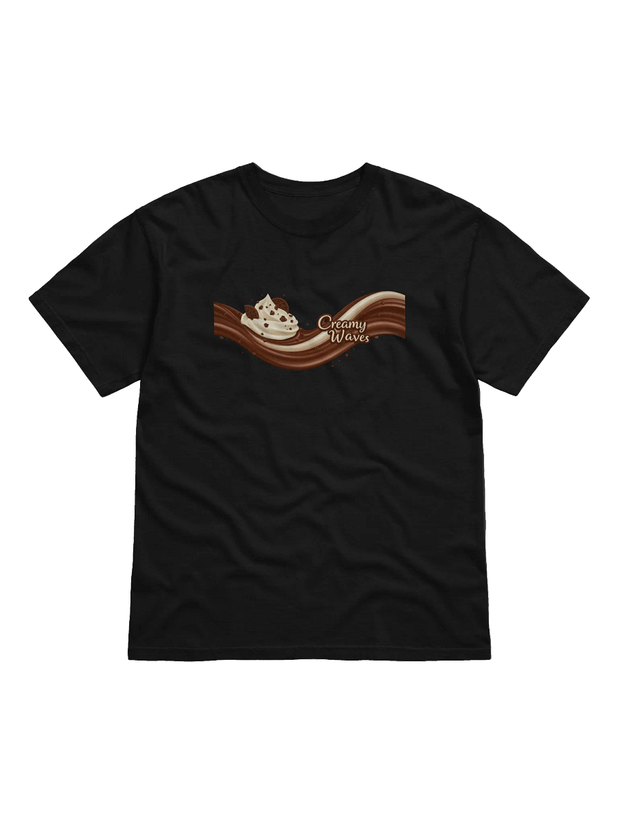 Creamy Waves Cotton T-Shirt product image (42)
