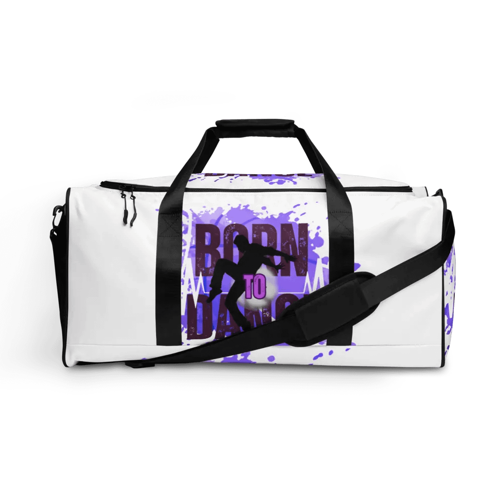Born to Dance His Silhouette All-Over Duffle Bag product image (1)