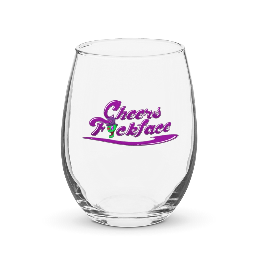 Cheers F*ckface Wine Glass product image (1)