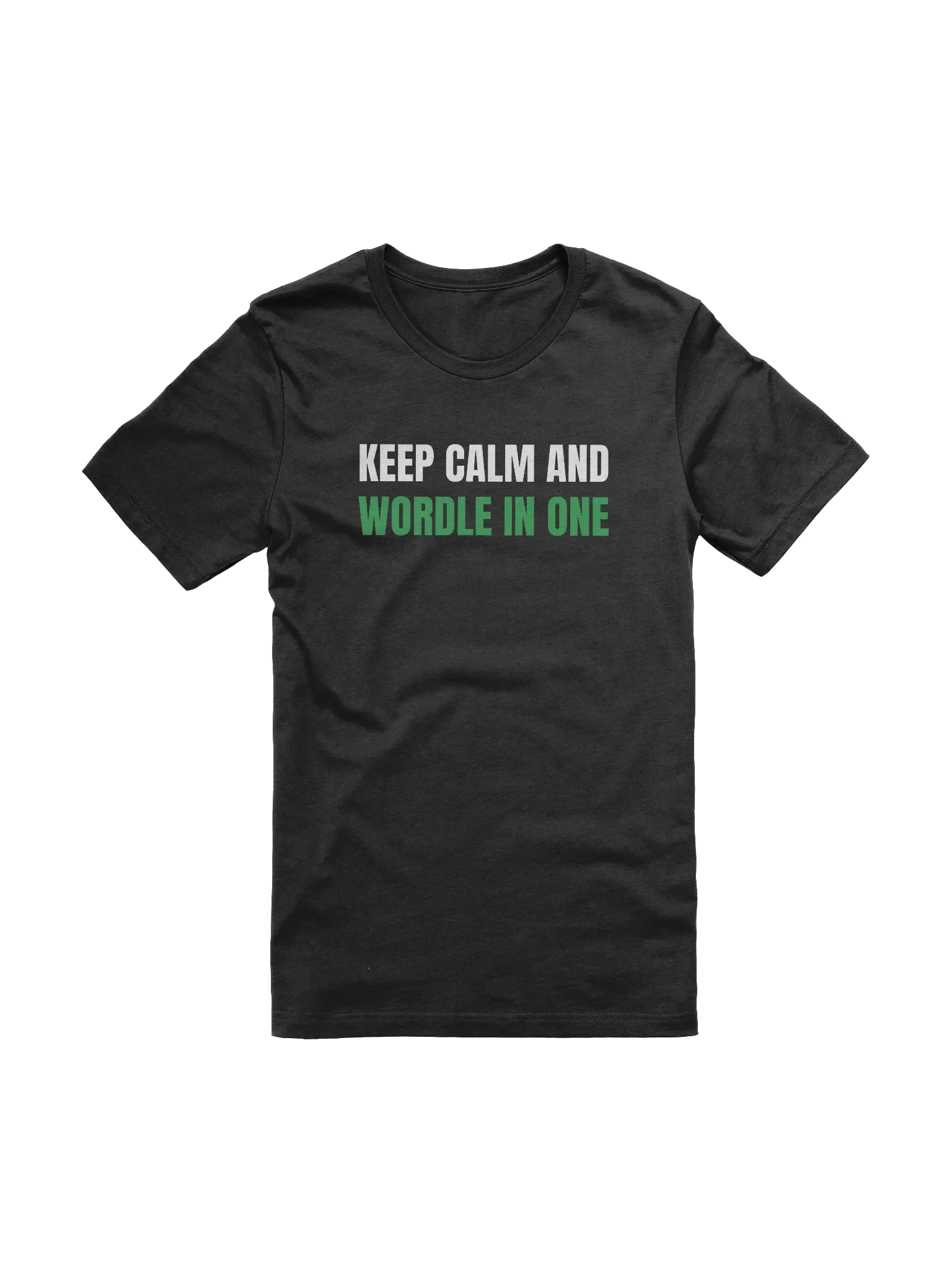 Keep Calm and Wordle in One T-Shirt product image (1)