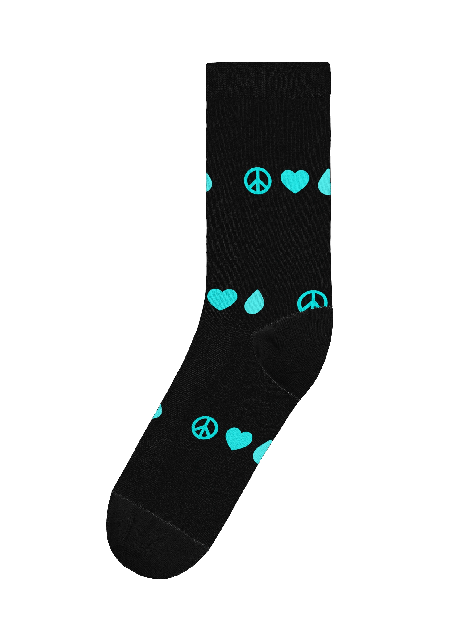 Peace & Love Sustainable Crew Socks product image (1)