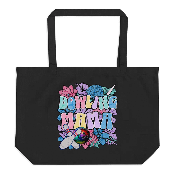 Bowling Mama Floral Tote Bag product image (1)