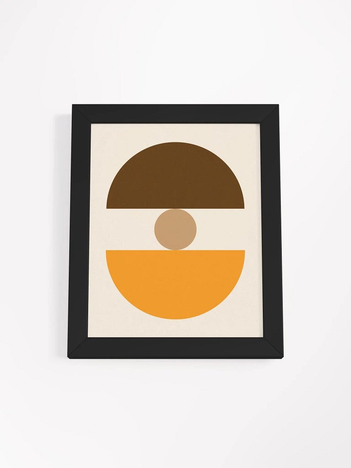 Symmetrical Serenity Framed Matte Poster product image (1)