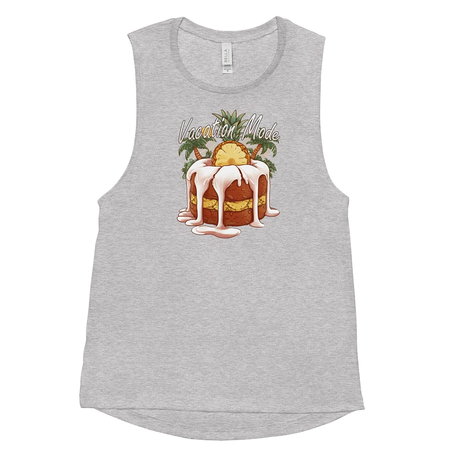 Vacation Mode Pineapple Flowy Women's Tank Top product image (58)