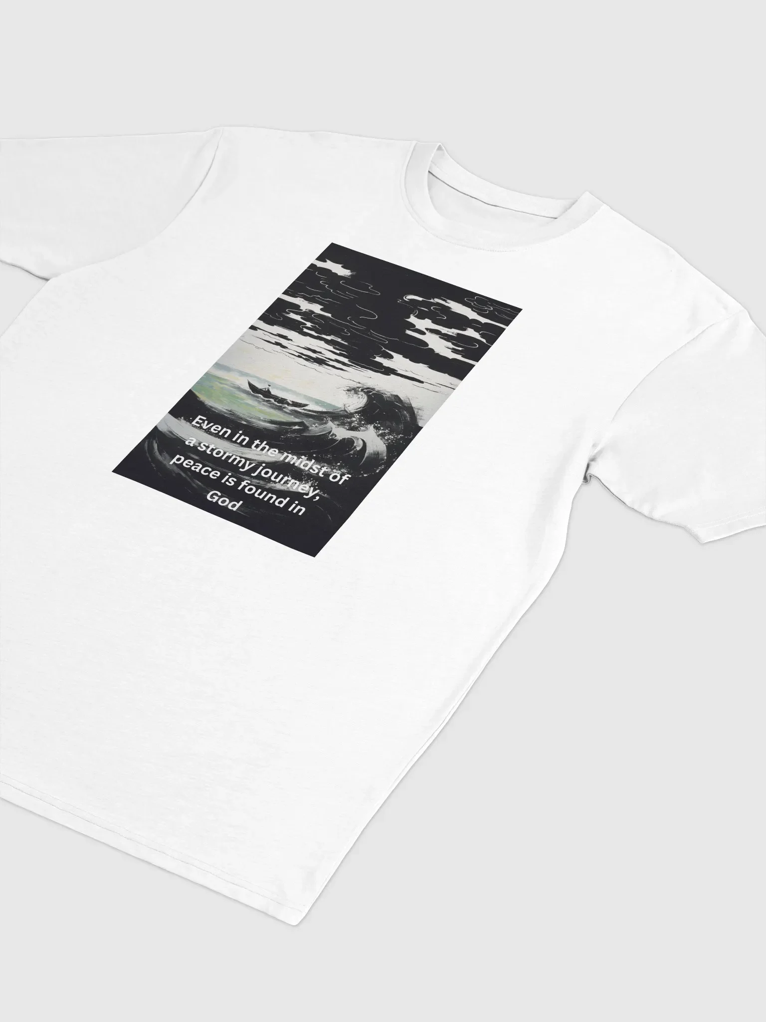 Serenity in the Storm Heavyweight Tee product image (5)