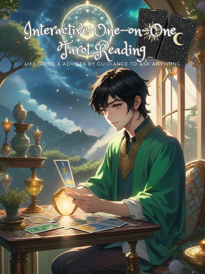 Interactive One-on-One Tarot Reading | Ask As You Please product image (1)