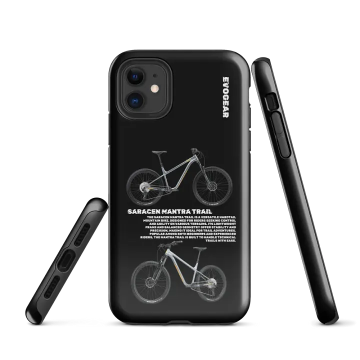 Black Mantra Trail iPhone Case product image (1)
