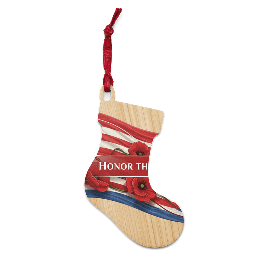 Honor the Brave Wooden Ornaments product image (11)