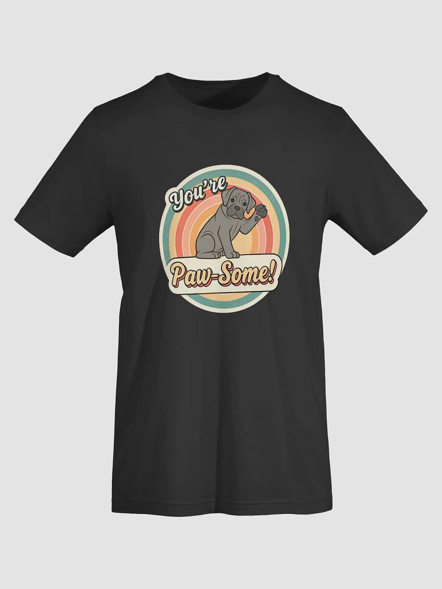Paw-Some Puppy Retro T-Shirt product image (45)