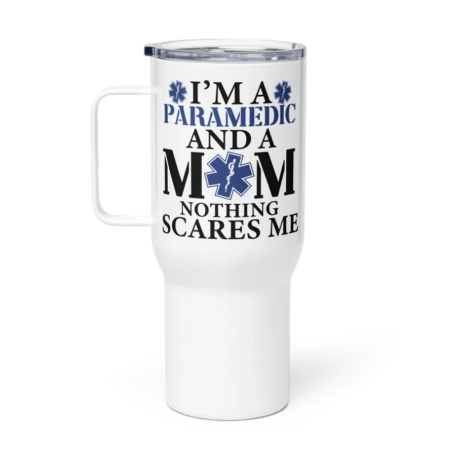 Paramedic Mom - Travel Mug w/ Handle product image (1)