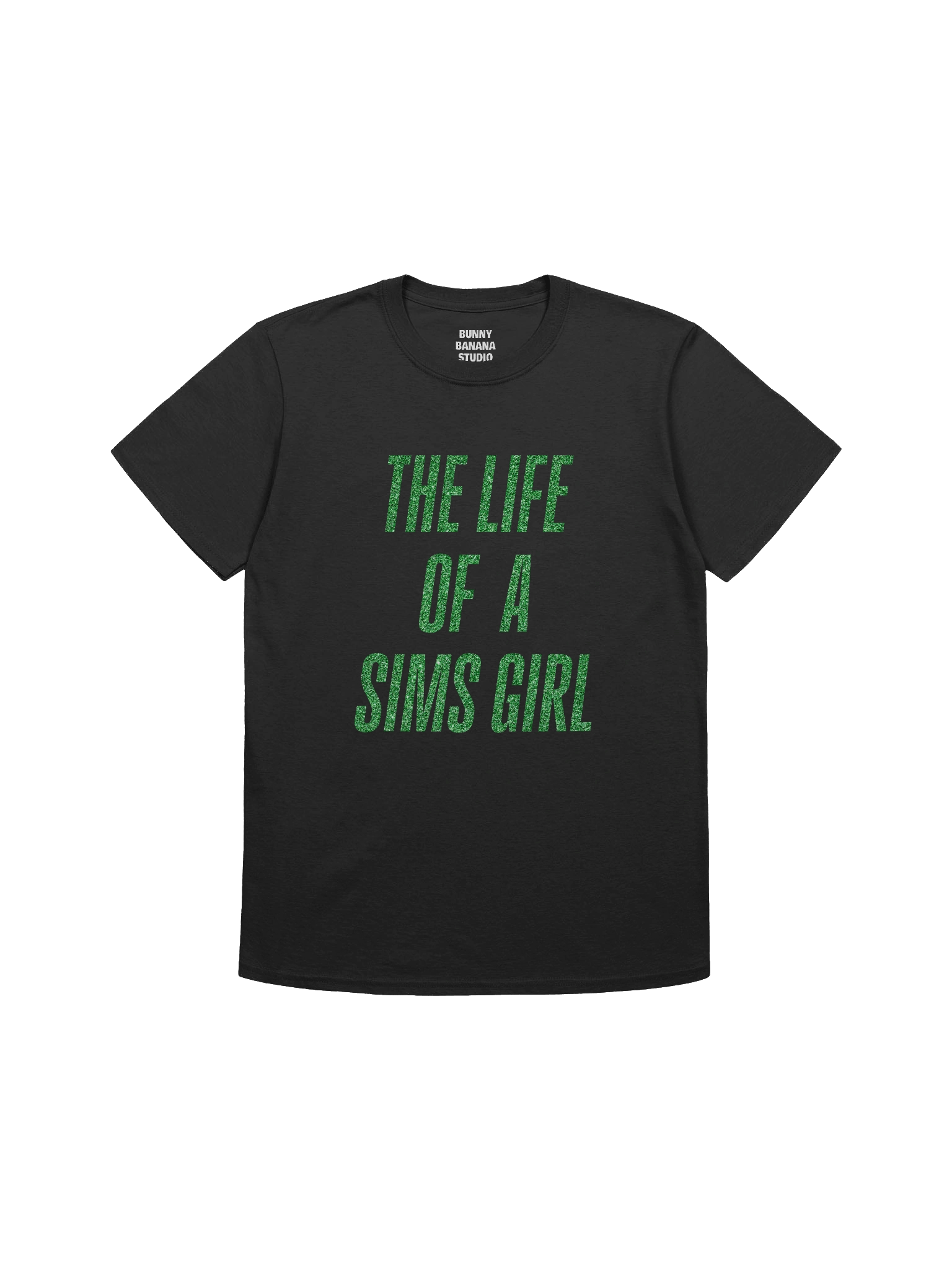 The Life of a Sims Girl - Black T-Shirt product image (1)
