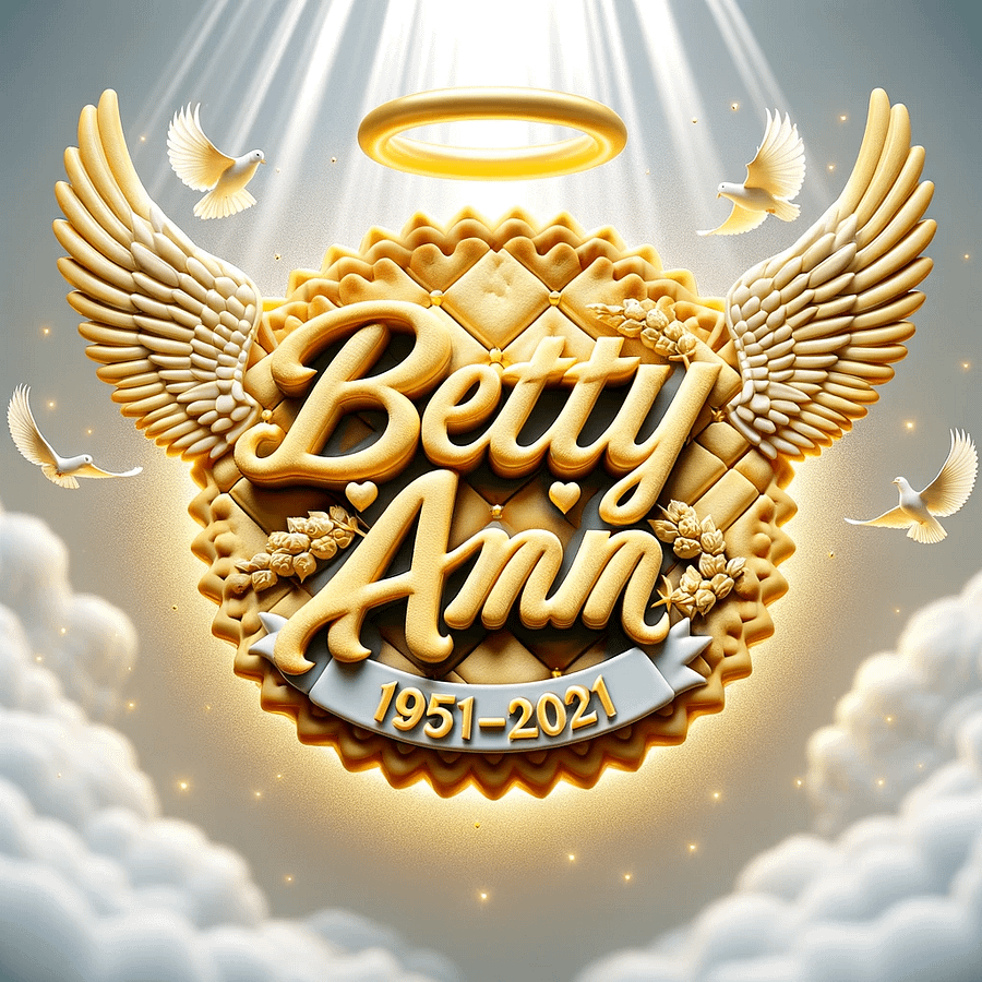 Personalized Heavenly Tribute Image product image (1)